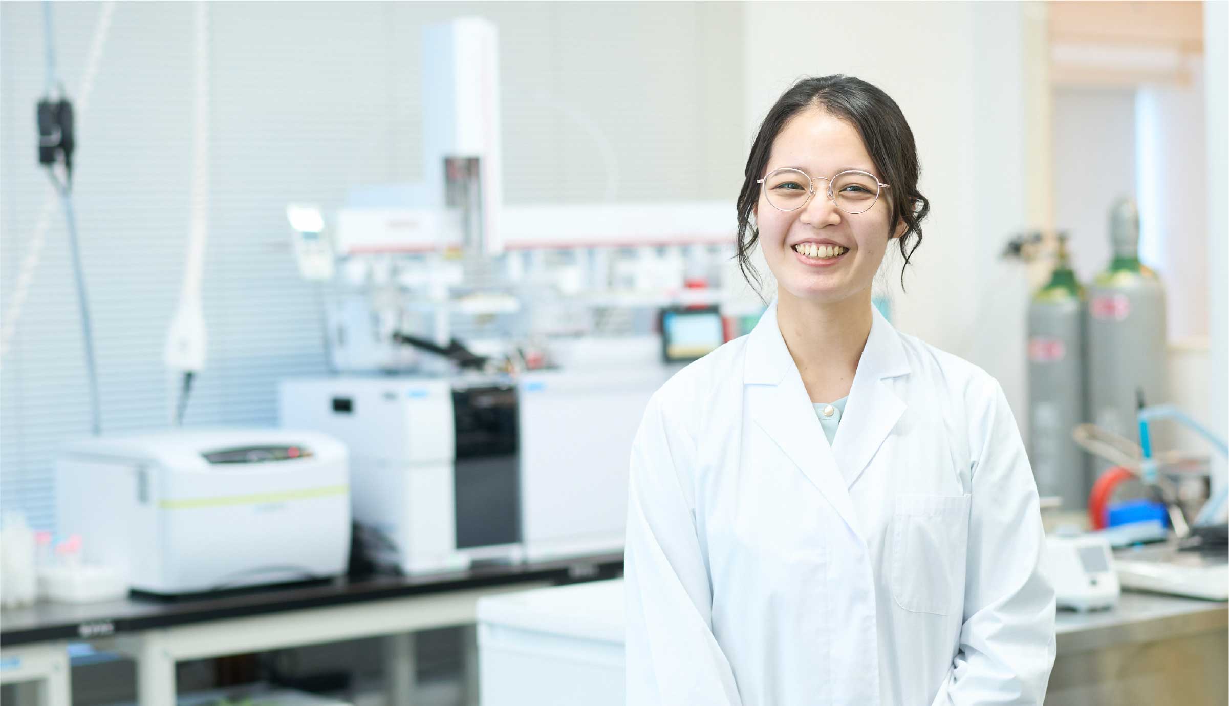 官能評価と成分分析の専門家として、“おいしさ”を解明する。