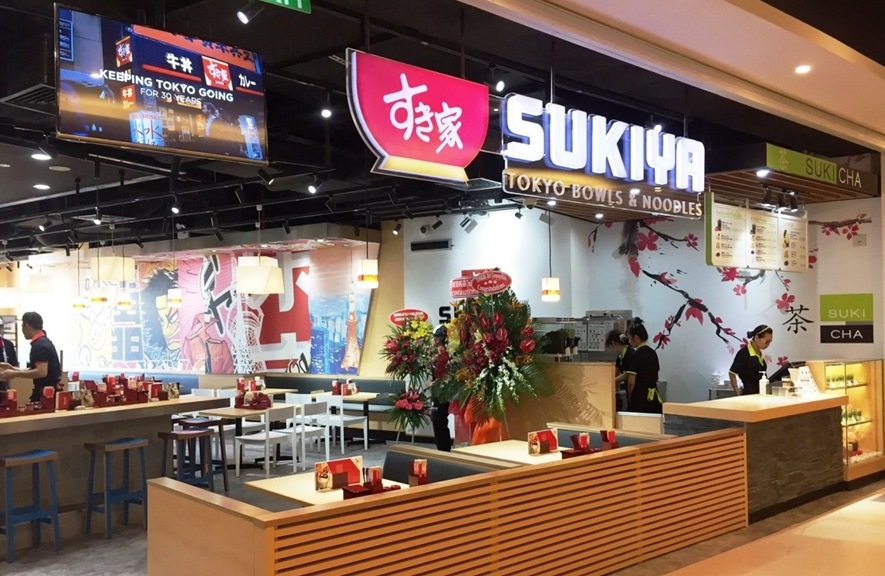 すき家の海外店舗数